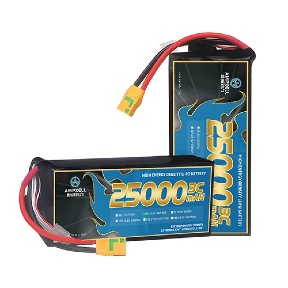 Agricultural drones battery 25Ah 21.9v 6s 3C