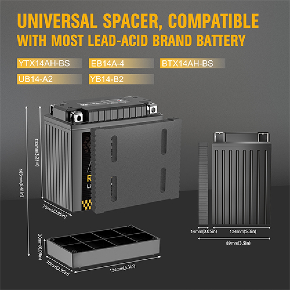 12V 7Ah Motorcycle starting battery