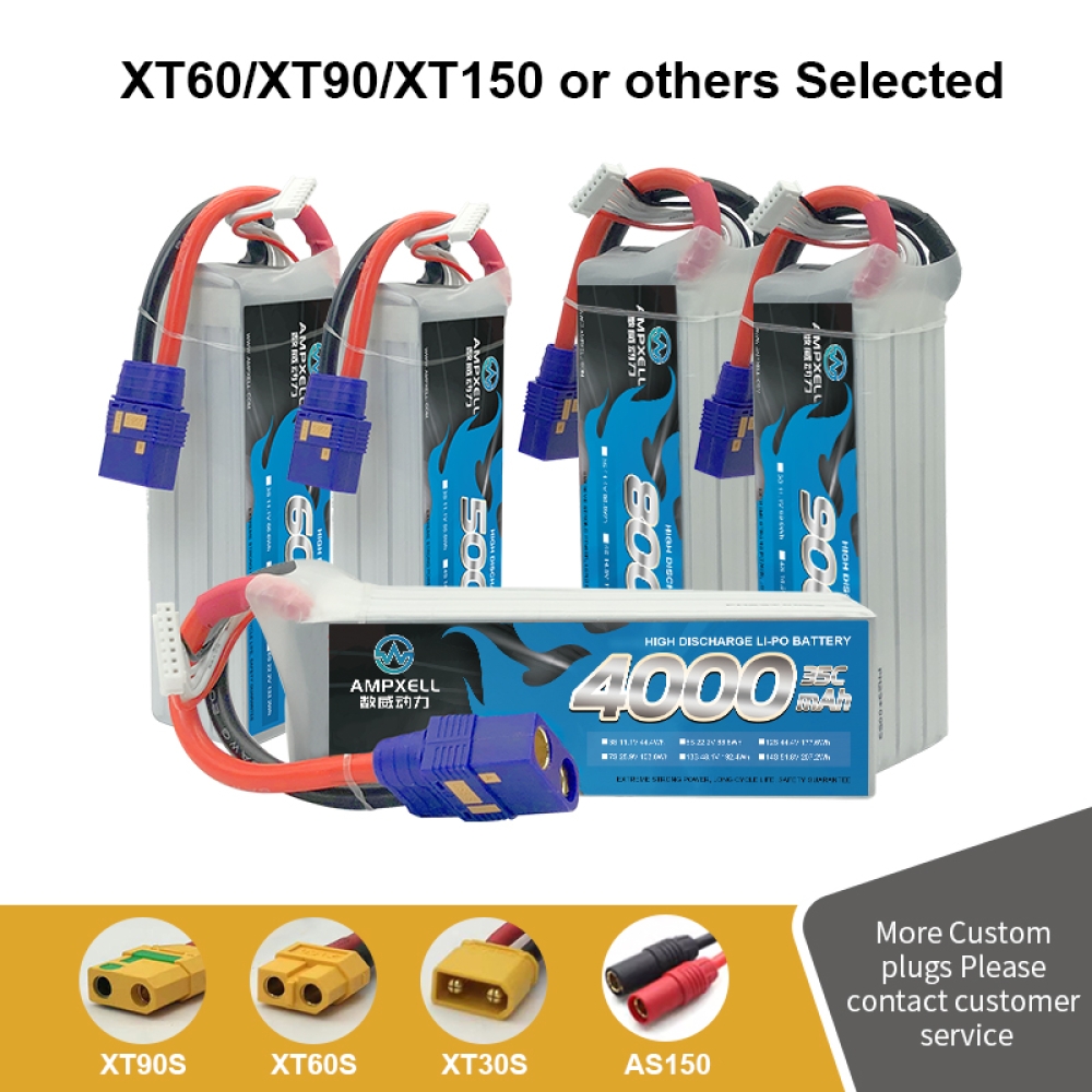 Bateria de alta descarga lipo 8000mAh 11,1V 3s 35c