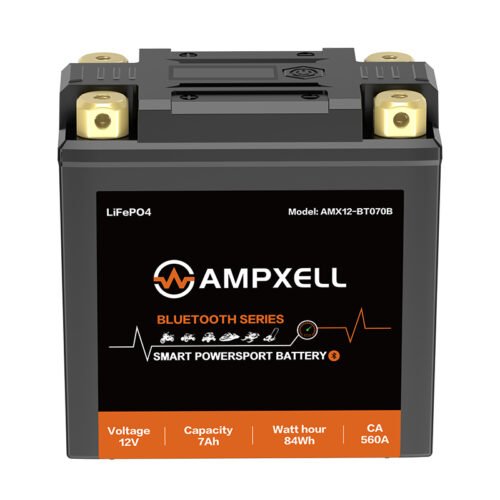 12V 7Ah 84Wh Bluetooth‑Enabled Motorcycle Starter Battery