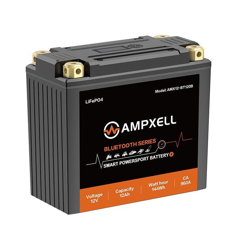 12V 12Ah 144Wh Bluetooth‑Enabled Motorcycle Starter Battery - Image 2
