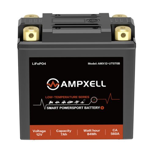 12V 7Ah 84Wh Low-Temperature Motorcycle Starting Battery