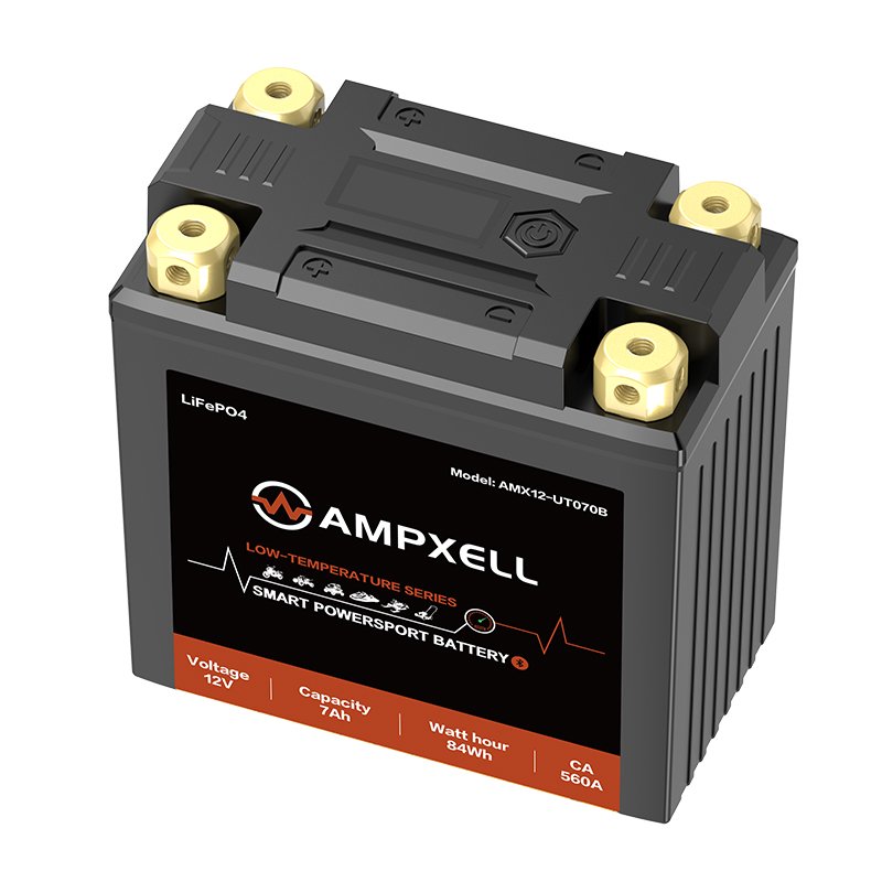12V 7Ah 84Wh Low-Temperature Motorcycle Starting Battery - Image 2