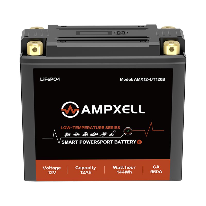 12V 12Ah 144Wh Low-Temperature Motorcycle Starting Battery