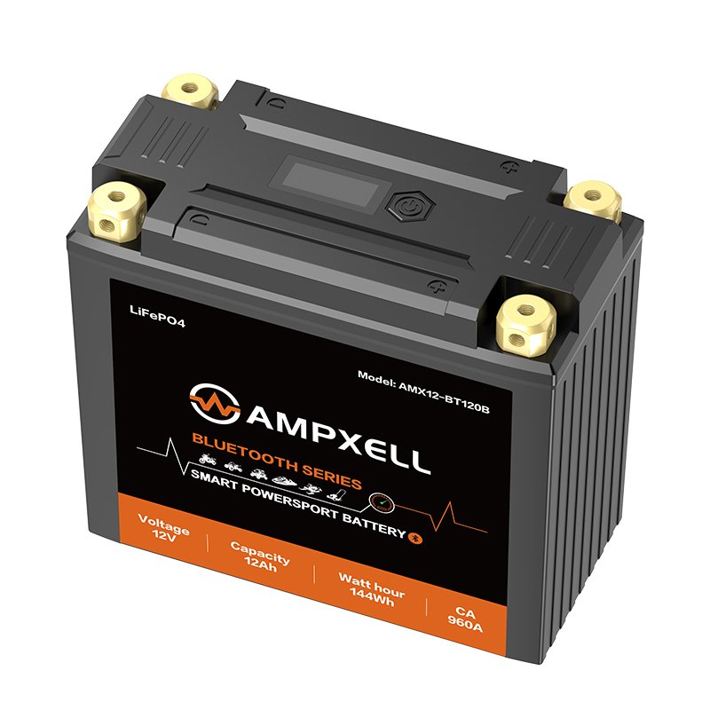 12V 12Ah 144Wh Bluetooth‑Enabled Motorcycle Starter Battery - Image 3