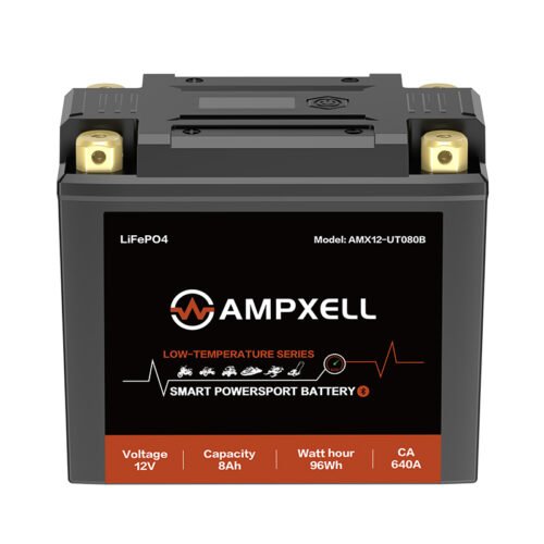 12V 8Ah 96Wh Low-Temperature Motorcycle Starting Battery