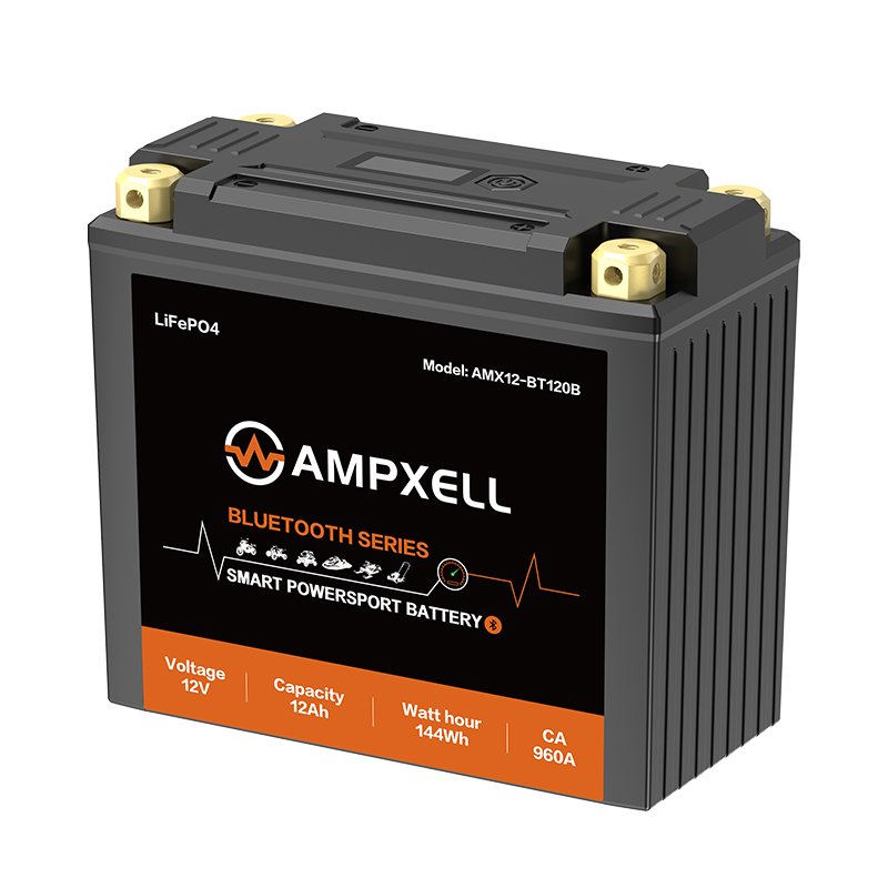 12V 12Ah 144Wh Bluetooth‑Enabled Motorcycle Starter Battery - Image 4